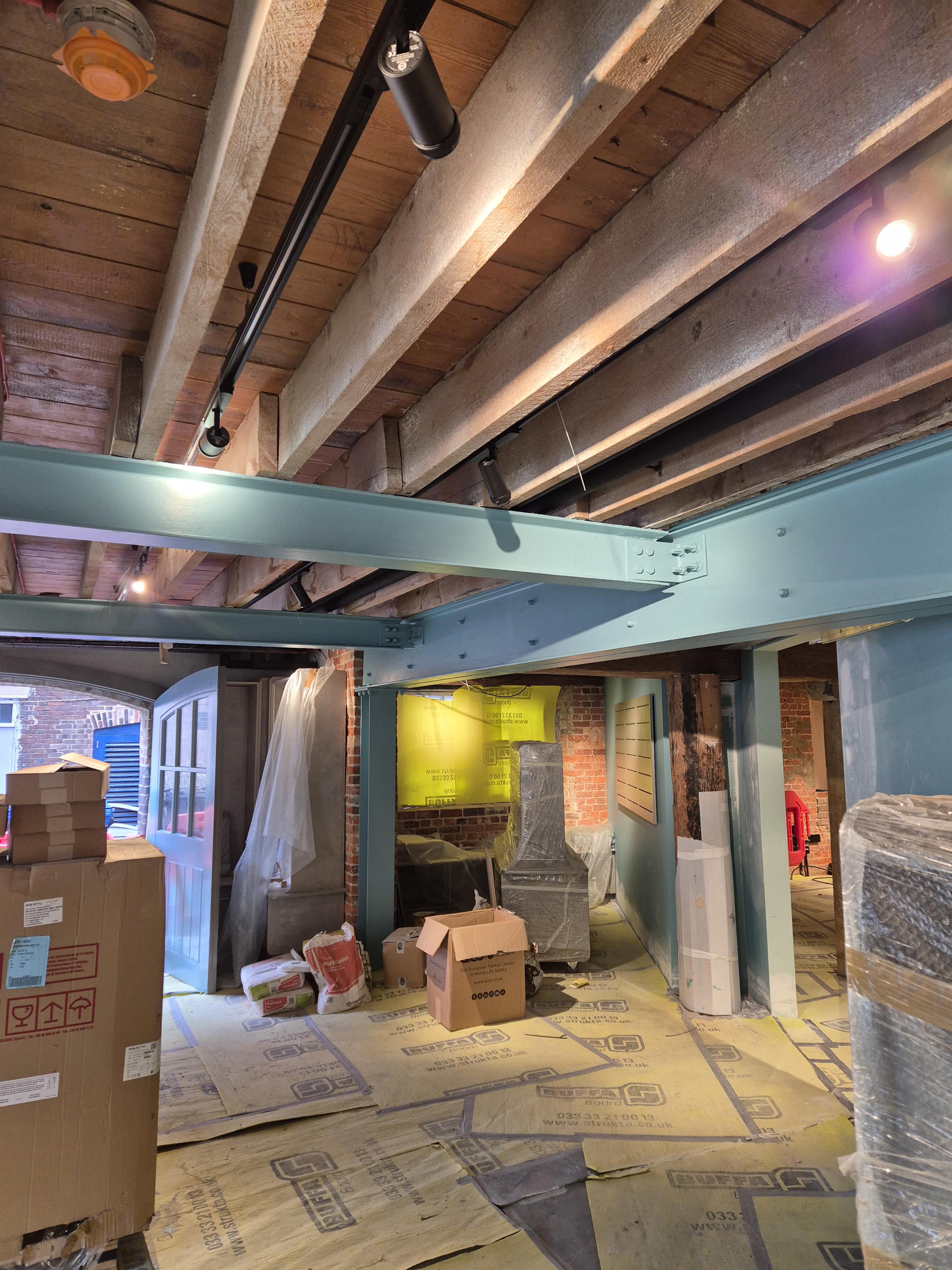The new retail area