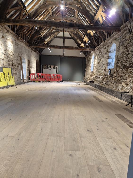 The empty Town Cellars